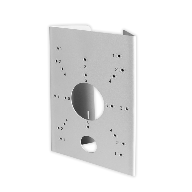 DWC-PMB-WLW Pole Mount Bracket ? White | Durable Outdoor Camera Mounting Solution