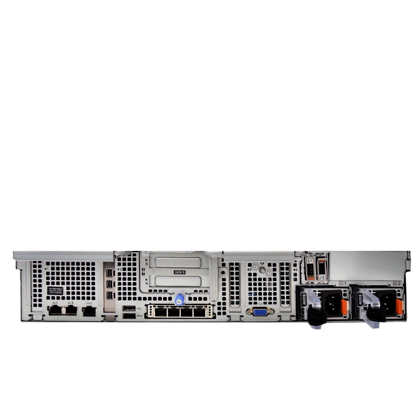 Blackjack Rack Enterprise Server powered by DW Spectrum IPVMS, Dual Processor, Linux OS 100TB Storage, RAID 5 | DW Intelligent Surveillance Solutions