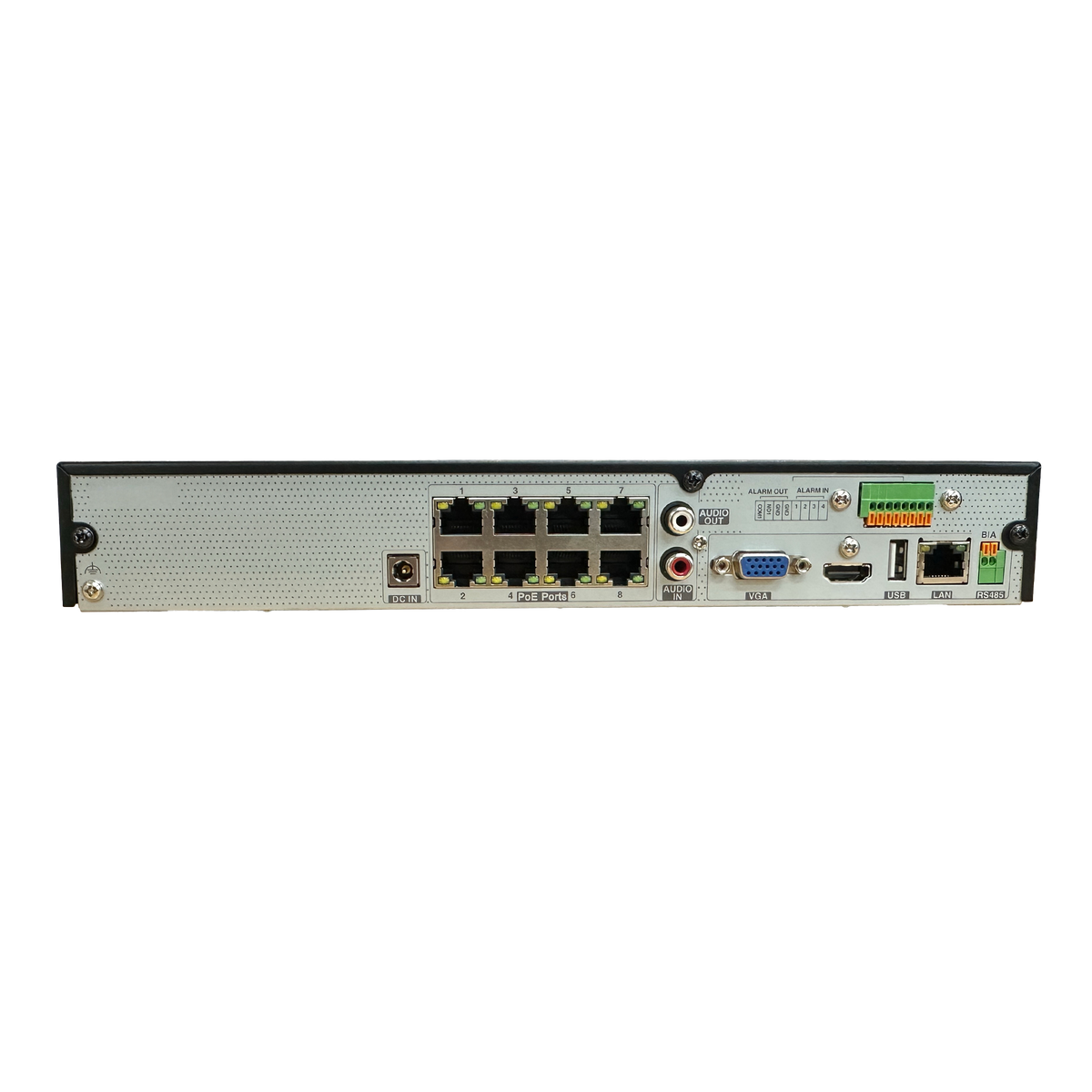 VMAX IP G4 NVRs, 4K Recording for up to 12-Channels, 8-Port PoE+ Built-in, No HDD | DW Intelligent Surveillance Solutions