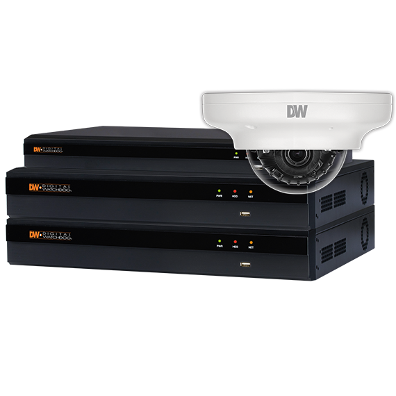 DW-VP16V7BUN212 | VMAX IP G4 Surveillance Kit with 12 Vandal Dome Cameras ? NDAA/TAA Compliant | Digital Watchdog