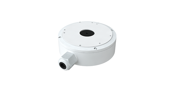 DWC-MT9JUNC2 White Junction Box for Vari-Focal T9 Turret Cameras | Weatherproof & Secure Mounting