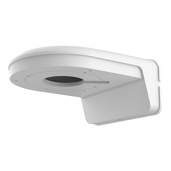 Wall Mount for Mounting Vari-focal Turret Cameras, White | DW Intelligent Surveillance Solutions