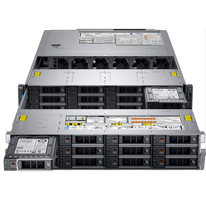 Blackjack Rack Enterprise Server powered by DW Spectrum IPVMS, Dual Processor, Windows Server OS 260TB Storage, RAID 6 | DW Intelligent Surveillance Solutions