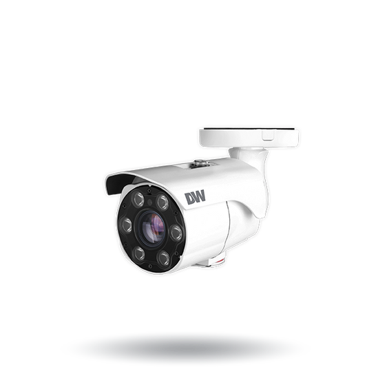 DWC-MB44LPRWC1T 4MP, 6-50mm Varifocal Lens, IP66 Bullet Camera | Digital Watchdog Surveillance Solutions