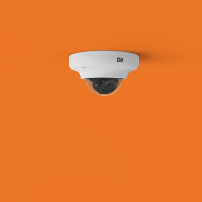 MEGApix, 5MP, Fixed Lens, Ultra Low-Profile Vandal Dome IP Camera with IR | DW Intelligent Surveillance Solutions