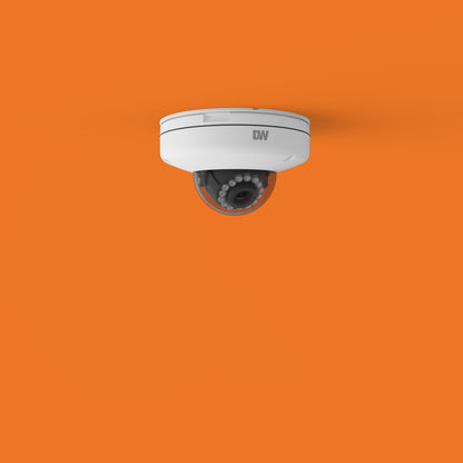 MEGApix, 2.1MP, Fixed Lens, Ultra Low-Profile Vandal Dome IP Camera with IR | DW Intelligent Surveillance Solutions