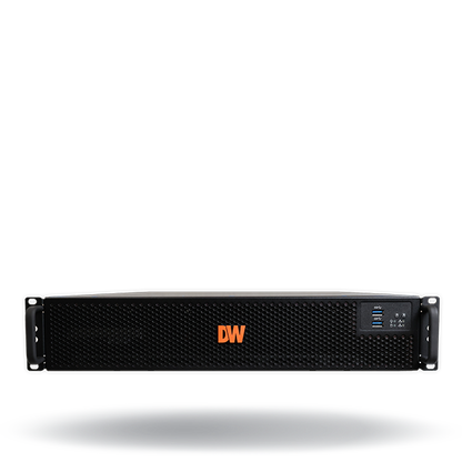 DW-BJP2U120T  Blackjack P-RACK 2U NVR High-Speed 600Mbps, 120TB, Windows OS