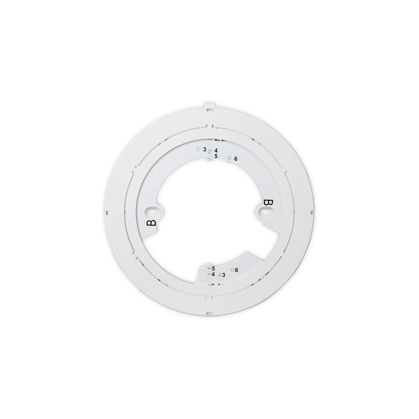 Gang Plate Adapter for DW Cameras, White | DW Intelligent Surveillance Solutions