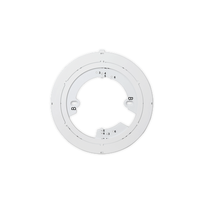 Gang Plate Adapter for DW Cameras, White | DW Intelligent Surveillance Solutions