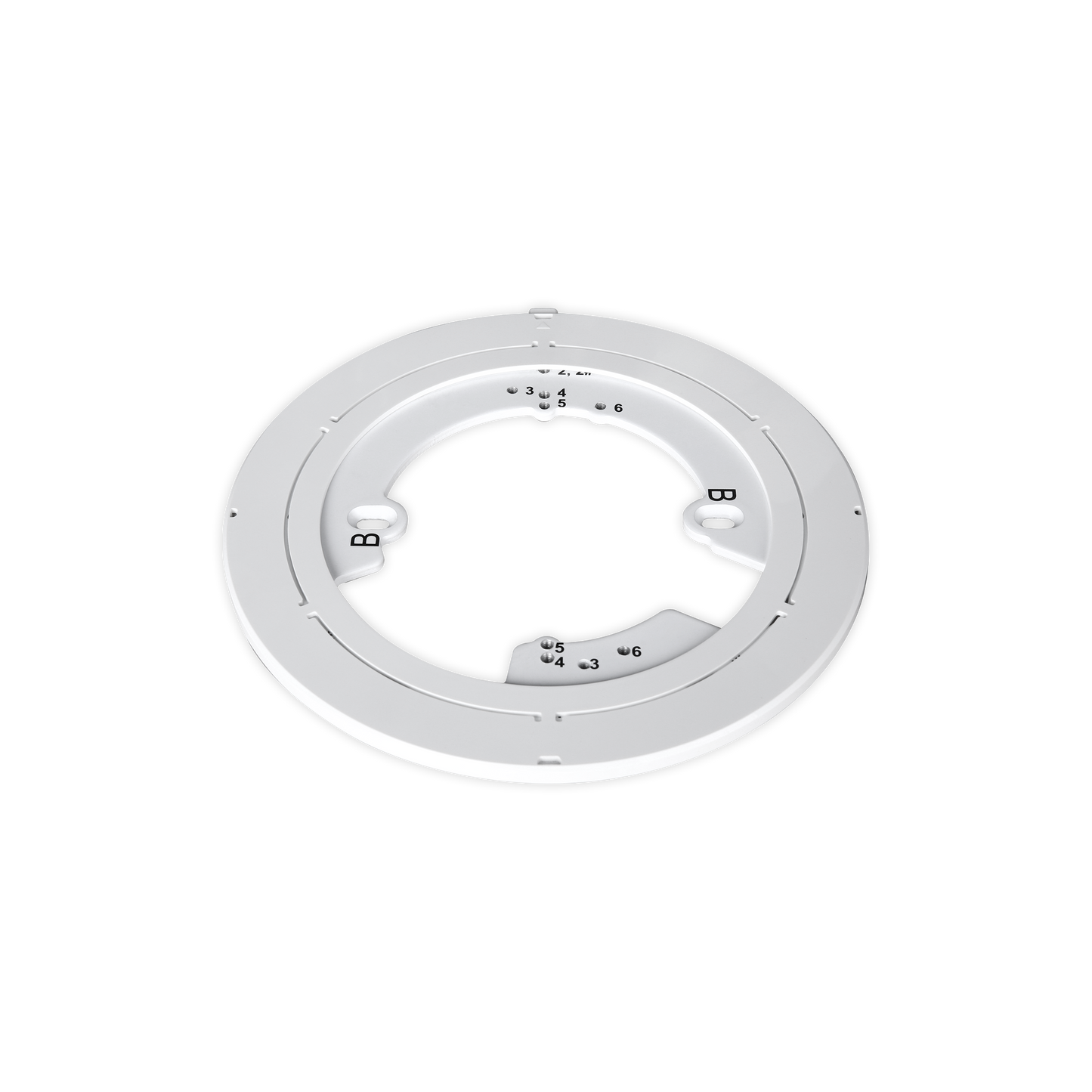 Gang Plate Adapter for DW Cameras, White | DW Intelligent Surveillance Solutions