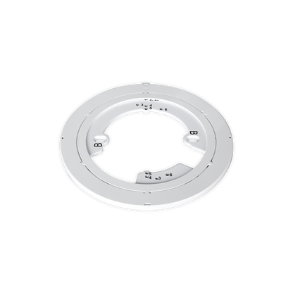 Gang Plate Adapter for DW Cameras, White | DW Intelligent Surveillance Solutions