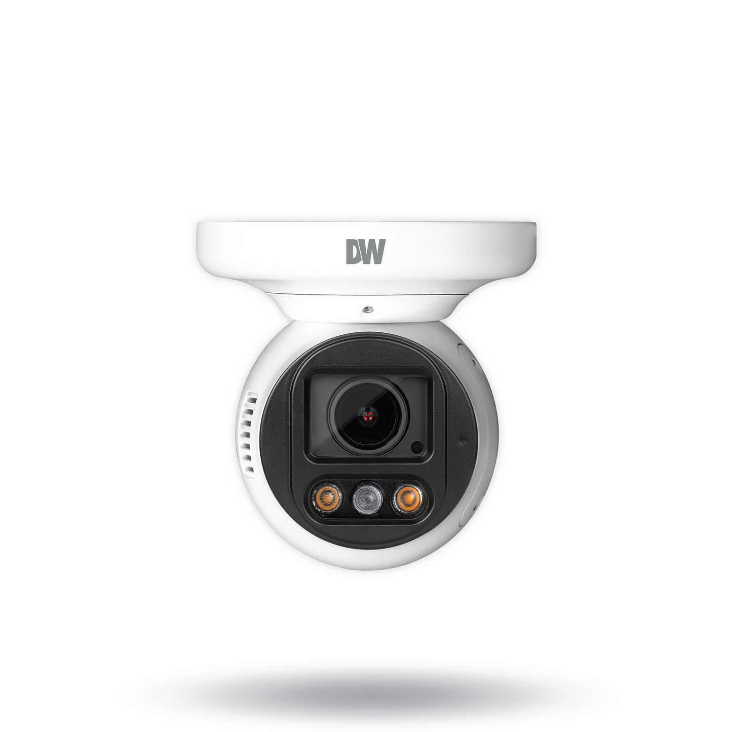 DWC-XSTD05MF MEGApix Ai 5MP turret IP camera with vari-focal lens, AI engine, white light LEDs and flash lights | AI Surveillance | Digital Watchdog