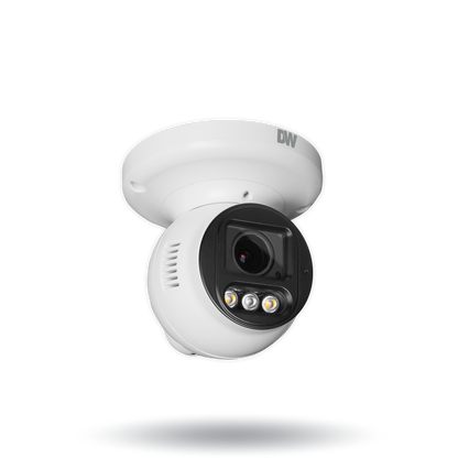 DWC-XSTD05MF MEGApix Ai 5MP turret IP camera with vari-focal lens, AI engine, white light LEDs and flash lights | AI Surveillance | Digital Watchdog