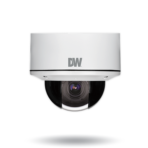 DWC-XSDJ08Mi MEGApix Ai 4K vandal dome IP camera with vari-focal lens, AI engine, color in near-total darkness and IR | AI Surveillance | Digital Watchdog