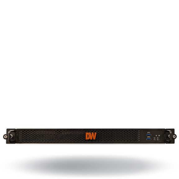 DW-BJP1U20T-LX Blackjack P-RACK 1U NVR  High-Speed 360Mbps, 20TB, Linux OS