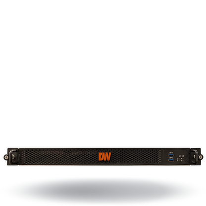 DW-BJP1U60T Blackjack P-RACK 1U NVR  High-Speed 360Mbps, 60TB, Windows OS