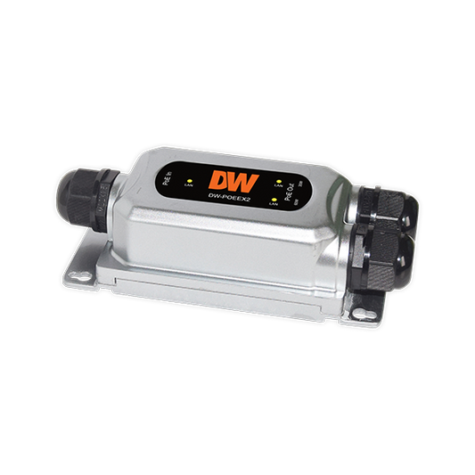 DW-POEEX2 | 2-Port Gigabit Waterproof PoE Splitter & Extender | Digital Watchdog