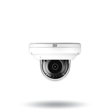 DWC-XSDE08MiC1 MEGApix Ai CloudCam 4K Low-Profile Vandal Dome IP Camera – Serverless AI Surveillance with DW Spectrum & 1TB Storage