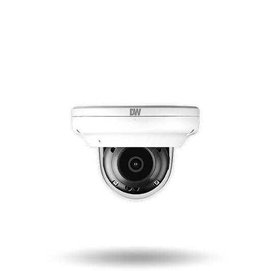 DWC-XSDE08MiC1 MEGApix Ai CloudCam 4K Low-Profile Vandal Dome IP Camera – Serverless AI Surveillance with DW Spectrum & 1TB Storage