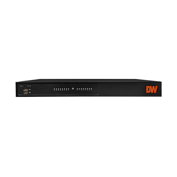 Blackjack CX 16-Channel Server powered by DW Spectrum IPVMS, 32TB storage | DW Intelligent Surveillance Solutions
