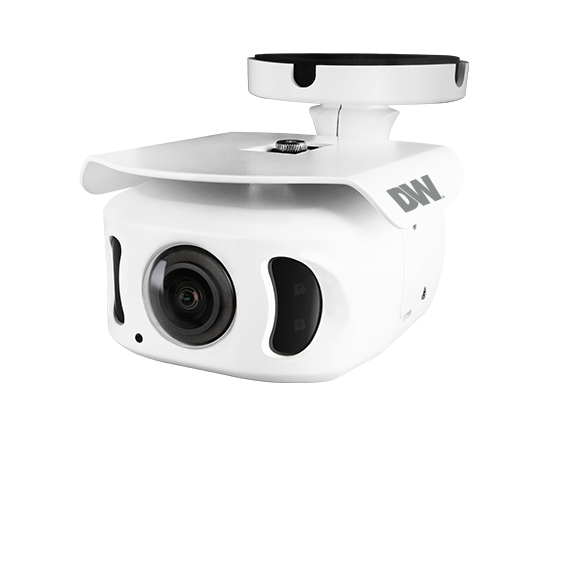 MEGApix Ai CloudCam, 4K, Fixed Lens, Bullet IP Camera as a Server with Edge-AI and IR | DW Intelligent Surveillance Solutions