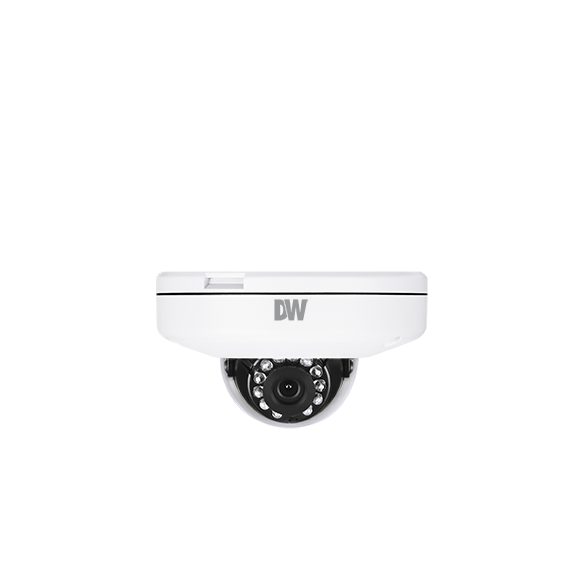 MEGApix, 2.1MP, Fixed Lens, Ultra Low-Profile Vandal Dome IP Camera with IR | DW Intelligent Surveillance Solutions