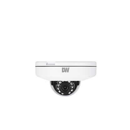 MEGApix, 2.1MP, Fixed Lens, Ultra Low-Profile Vandal Dome IP Camera with IR | DW Intelligent Surveillance Solutions