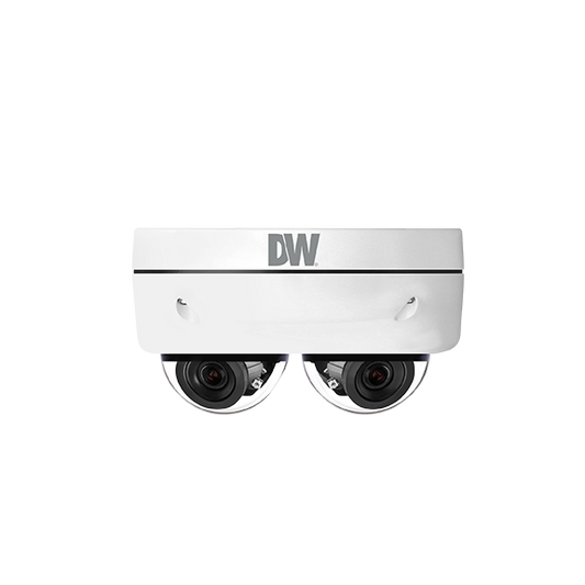 MEGApix Ai, 10MP, 2x Fixed Lenses, Dual-Vandal Dome IP Camera with IR | DW Intelligent Surveillance Solutions