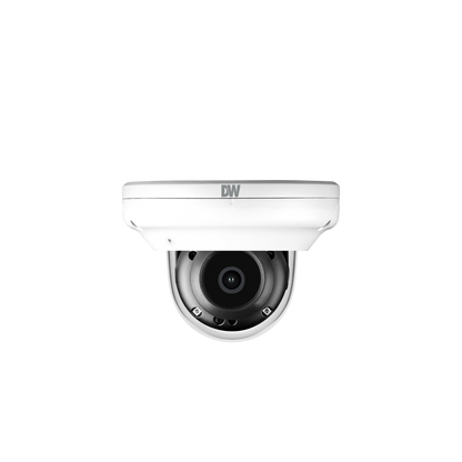 MEGApix Ai, 4K, Varifocal Lens, Low-Profile Vandal Dome IP Camera with Edge-AI and IR | DW Intelligent Surveillance Solutions