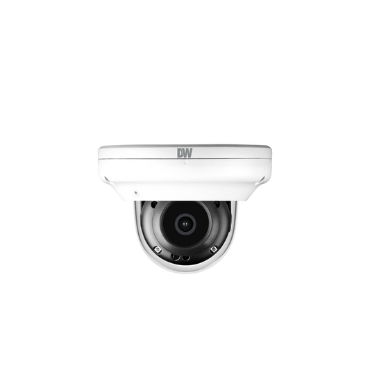 MEGApix Ai, 4K, Varifocal Lens, Low-Profile Vandal Dome IP Camera with Edge-AI and IR | DW Intelligent Surveillance Solutions