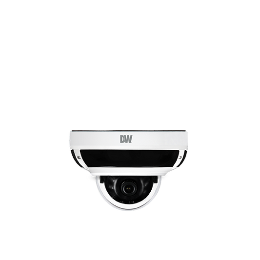 MEGApix Ai, 5MP, Fixed Lens, Ultra Low-Profile Vandal Dome IP Camera with Edge-AI and IR | DW Intelligent Surveillance Solutions
