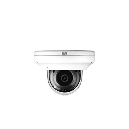 MEGApix Ai CloudCam, 4K, Varifocal Lens, Low-Profile Vandal Dome IP Camera as a Server with Edge-AI and IR | DW Intelligent Surveillance Solutions