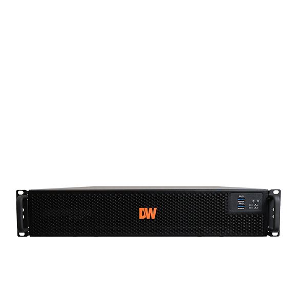 DW-BJP2U60T-LX  Blackjack P-RACK 2U NVR  High-Speed 600Mbps, 60TB, Linux OS