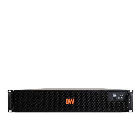 DW-BJP2U60T-LX  Blackjack P-RACK 2U NVR  High-Speed 600Mbps, 60TB, Linux OS