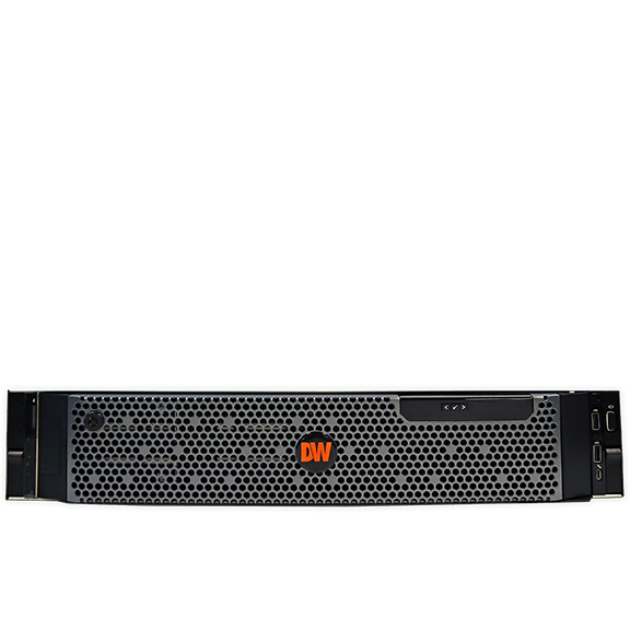 Blackjack Rack Enterprise Server powered by DW Spectrum IPVMS, Windows Server OS 200TB Storage, RAID 5 | DW Intelligent Surveillance Solutions