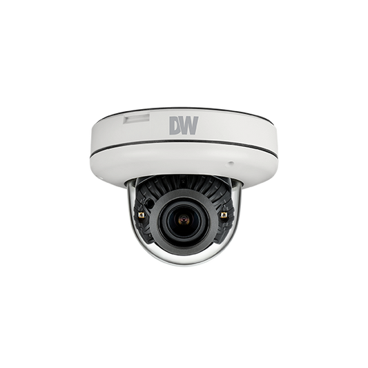 MEGApix, 2.1MP, Varifocal Lens, Low-Profile Vandal Dome IP Camera with IR | DW Intelligent Surveillance Solutions