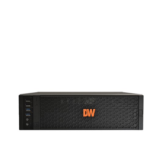 Blackjack Ai Slim Desktop Server powered by DW Ai and Hailo AI Processor, 24TB Storage | DW Intelligent Surveillance Solutions