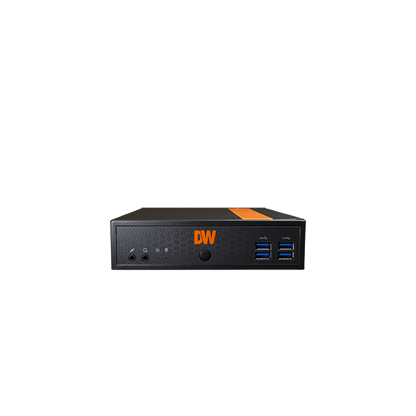 Blackjack MX Mini Server powered by DW Spectrum IPVMS, 2TB Storage | DW Intelligent Surveillance Solutions