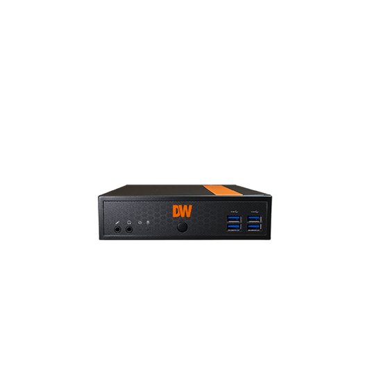 Blackjack MX Mini Server powered by DW Spectrum IPVMS, 2TB Storage | DW Intelligent Surveillance Solutions