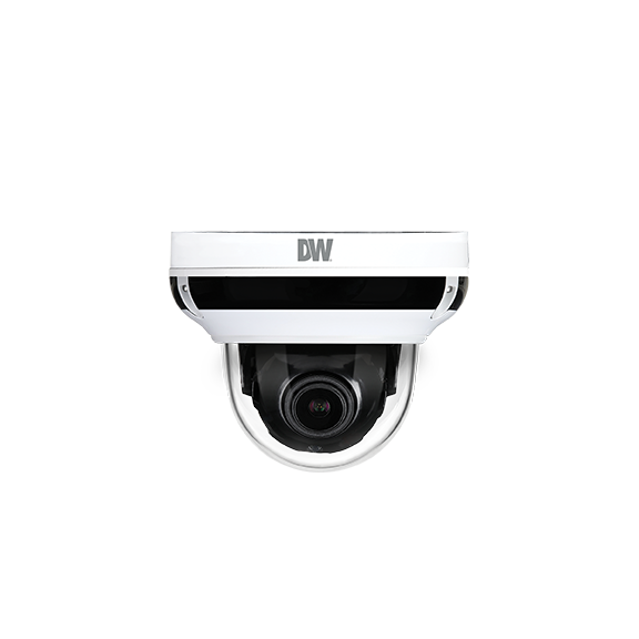 MEGApix Ai, 5MP, Varifocal Lens, Low-Profile Vandal Dome IP Camera with Edge-AI and IR | DW Intelligent Surveillance Solutions