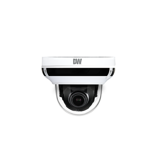 MEGApix Ai, 5MP, Varifocal Lens, Low-Profile Vandal Dome IP Camera with Edge-AI and IR | DW Intelligent Surveillance Solutions