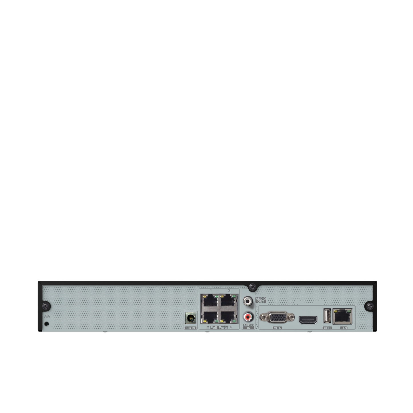 COVA, 4-channel PoE Cloud-Optimized Video Archiving NVR, No HDD | Optimized and Secure DW Intelligent Surveillance Solutions