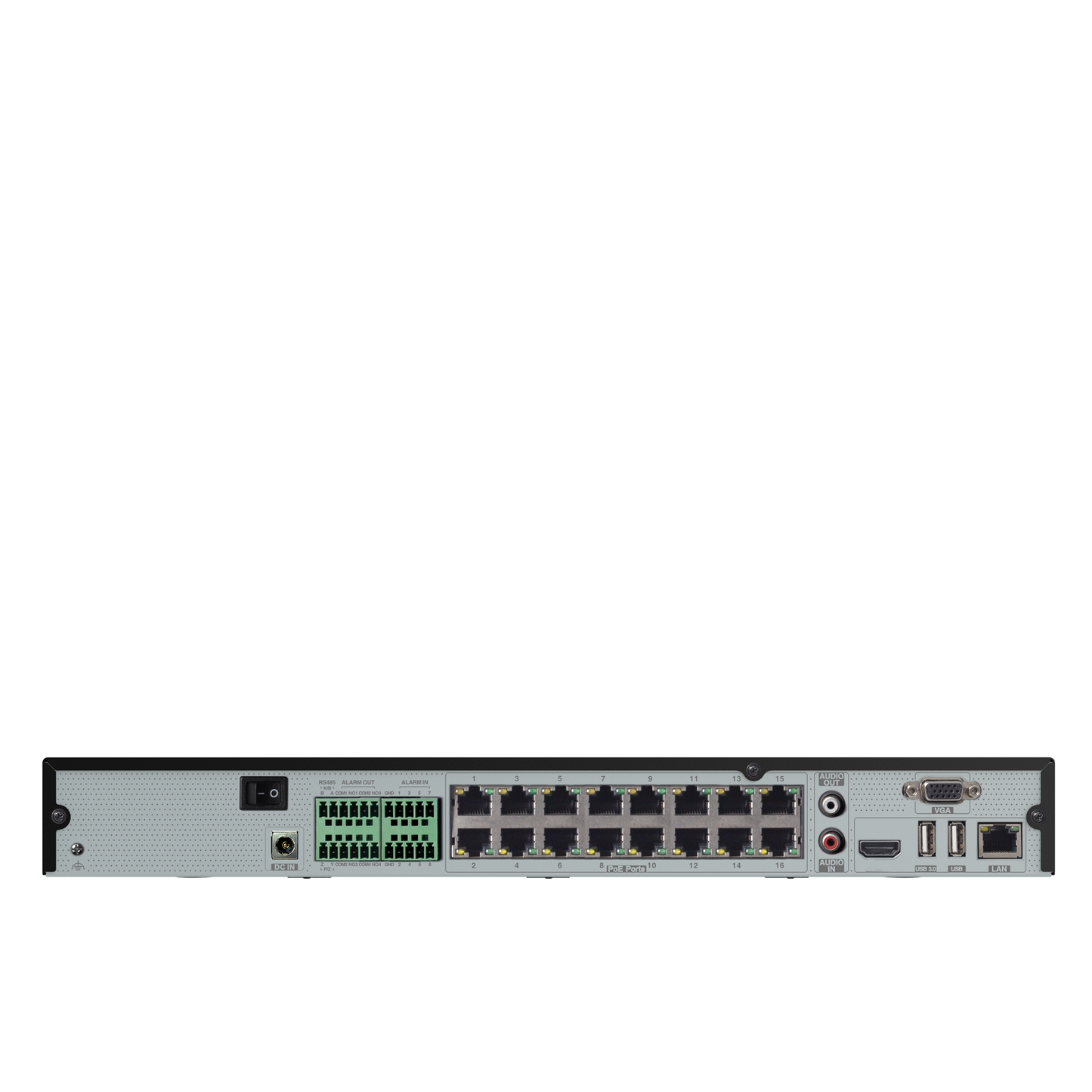 COVA, 16-channel PoE Cloud-Optimized Video Archiving NVR, No HDD | Optimized and Secure DW Intelligent Surveillance Solutions