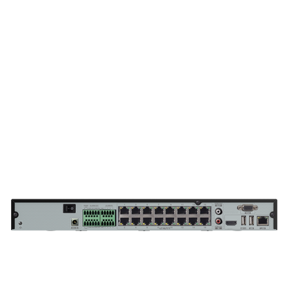 COVA, 16-channel PoE Cloud-Optimized Video Archiving NVR, No HDD | Optimized and Secure DW Intelligent Surveillance Solutions