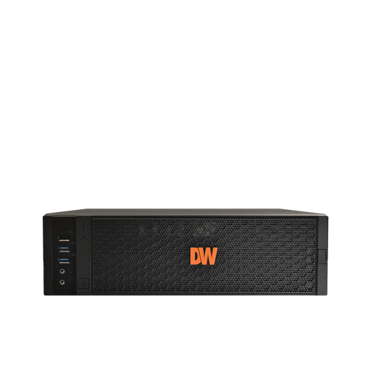 Blackjack DX Server powered by DW Spectrum IPVMS, Intel Celeron Processor, 4TB Storage | DW Intelligent Surveillance Solutions