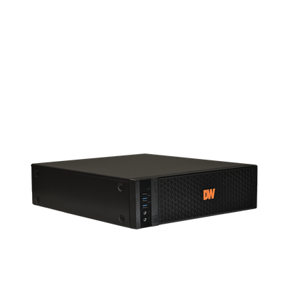 Blackjack DX Server powered by DW Spectrum IPVMS, Intel Celeron Processor, 4TB Storage | DW Intelligent Surveillance Solutions