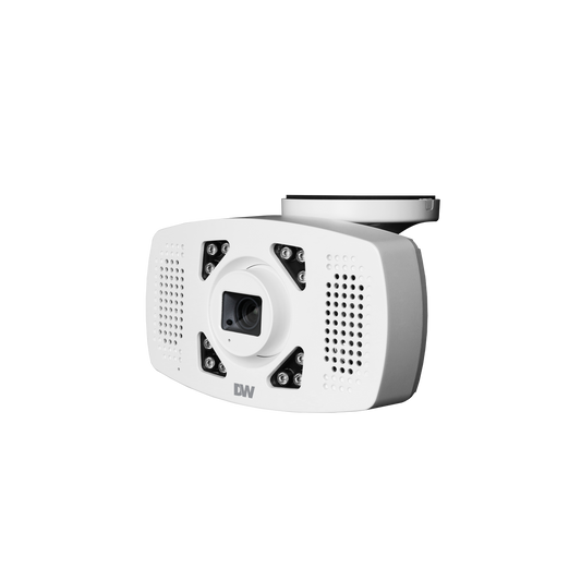MEGApix Ai, 4K, Varifocal Lens, Bullet IP Camera with Built-in Auido and Strobe LEDs, Edge-AI and IR | DW Intelligent Surveillance Solutions