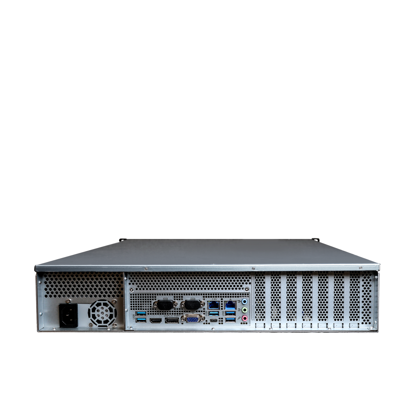 DW-BJP2U100T Blackjack P-RACK 2U NVR High-Speed 600Mbps, 100TB, Windows OS