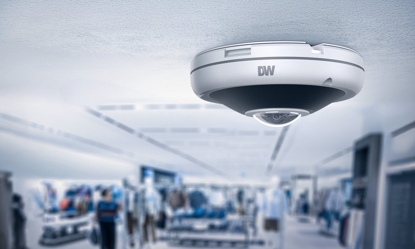 DWC-PVF9Di2TW MEGApix | 9MP Fisheye IP Camera with 360° View & Star-Light Plus | Digital Watchdog