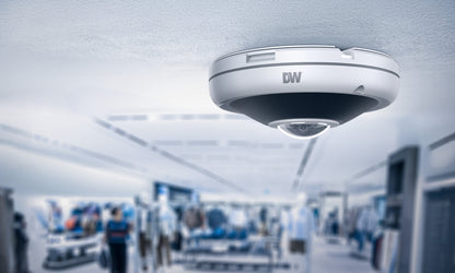 DWC-PVF9Di2TW MEGApix | 9MP Fisheye IP Camera with 360° View & Star-Light Plus | Digital Watchdog